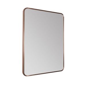 JTP HIX Brushed Bronze Rectangular Bathroom Mirror 600 x 800mm