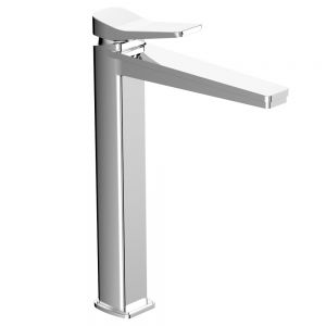 JTP HIX Chrome Tall Basin Mixer Tap