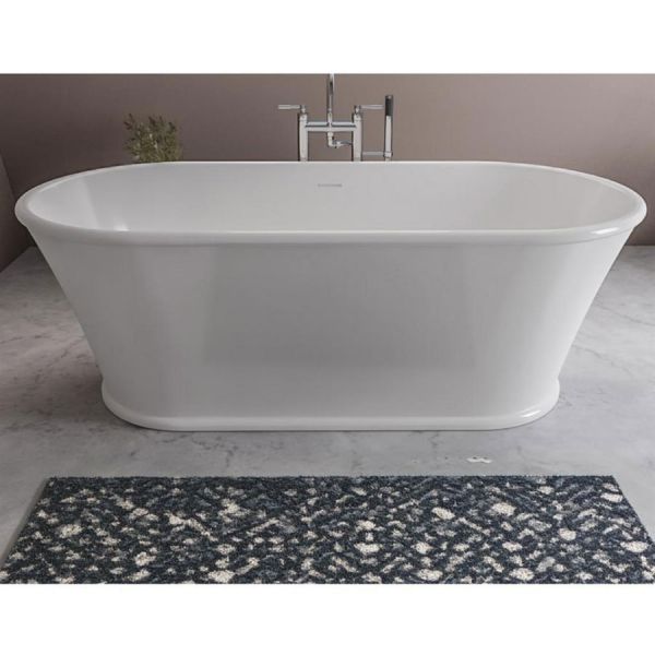 Eastbrook Henley Gloss White Double Ended Freestanding Bath 1650 x 780mm #3