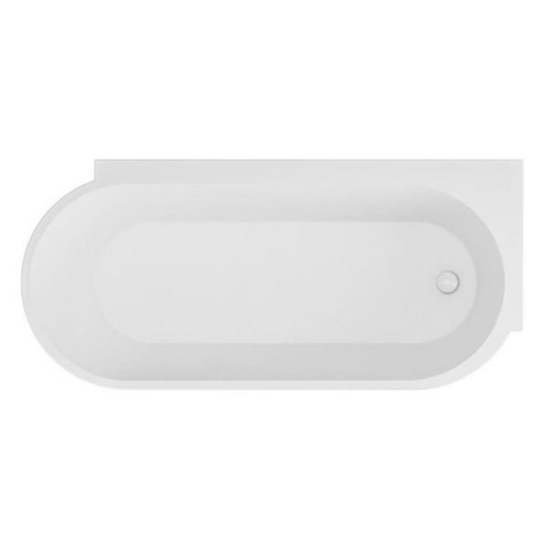 Eastbrook Bray Freestanding Corner Bath 1600 x 780 RH #2