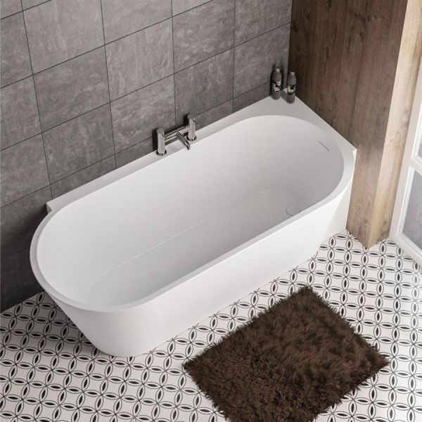 Eastbrook Bray Freestanding Corner Bath 1600 x 780 RH #3