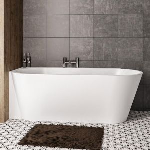 Eastbrook Bray Freestanding Corner Bath 1600 x 780 LH