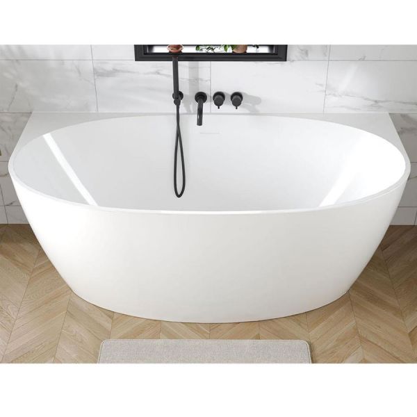 Eastbrook Harlton Freestanding Back to Wall Bath 1500 x 750