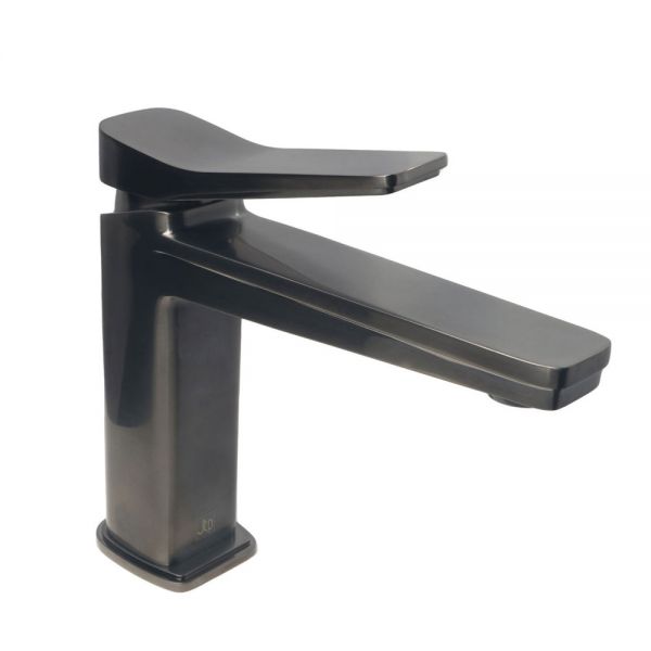 JTP HIX Brushed Black Basin Mixer Tap