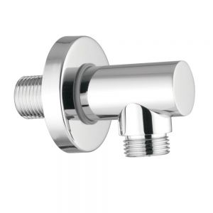 JTP Chrome Wall Outlet Elbow