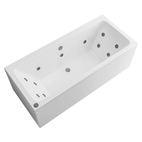 Eastbrook Beauforte Reinforced Portland 1700 x 750 Double Ended Whirlpool Bath with 14 Jets #2