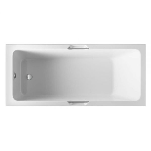 Eastbrook Beauforte Reinforced Portland Low Level 1500 x 700 Single Ended Bath with Twin Grips