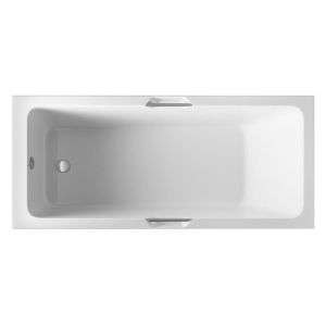Eastbrook Beauforte Reinforced Portland Low Level 1500 x 700 Single Ended Bath with Twin Grips