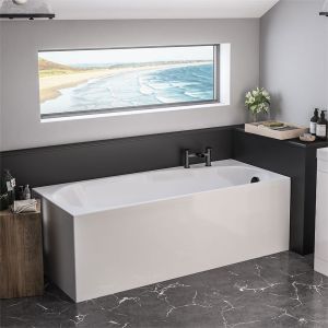 Eastbrook Beauforte Reinforced Fitzroy 1700 x 750 Single Ended Bath LH