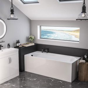 Eastbrook Beauforte Reinforced Fitzroy 1700 x 750 Single Ended Bath RH