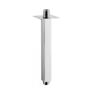 JTP Chrome 200mm Square Ceiling Mounted Shower Arm