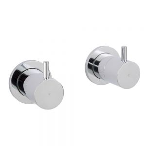 JTP Florence Chrome Wall Mounted Valves