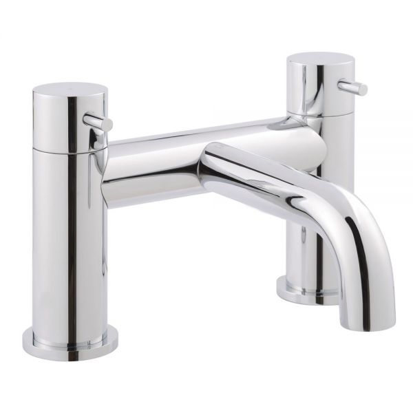 JTP Florence Chrome Deck Mounted Bath Filler Tap