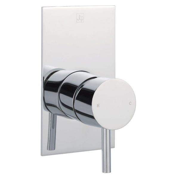 JTP Florence Chrome Single Outlet Manual Shower Valve