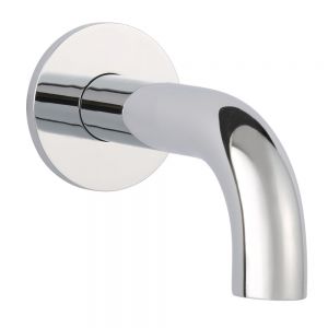 JTP Florence Chrome Wall Mounted Bath Spout 195mm