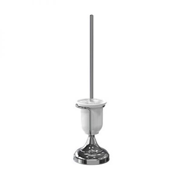 Miller Classic Free Standing Toilet Brush Set Chrome 5638C