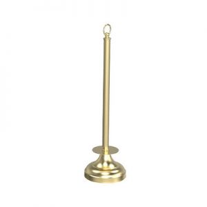 Miller Classic Brushed Brass Spare Toilet Roll Holder 5659MP1