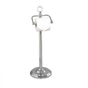 Miller Classic Floor Standing Chrome Toilet Roll Holder 5662CH