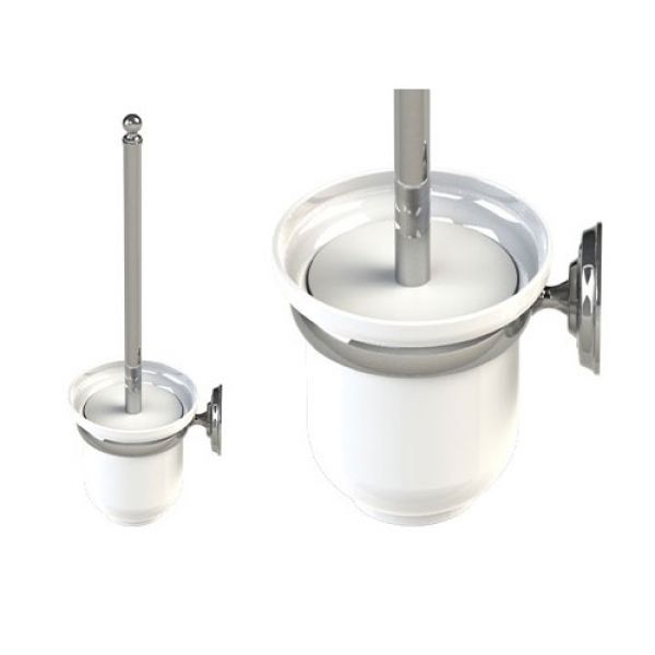 Miller Stockholm Wall Mounted Toilet Brush Set 628C