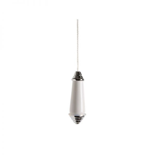 Miller Classic Light Pull Chrome And White 6990C