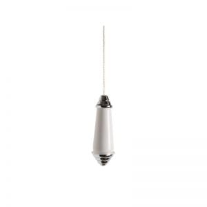 Miller Classic Light Pull Chrome And White 6990C