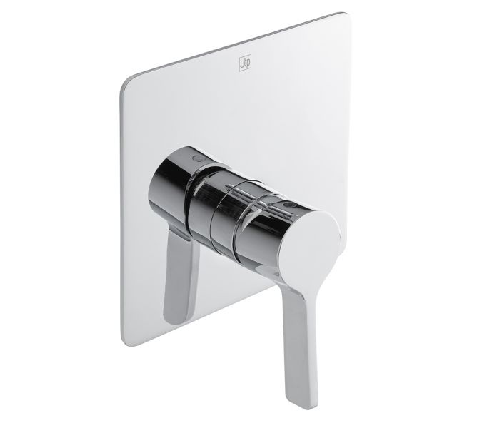 JTP Curve Chrome Single Outlet Manual Shower Valve