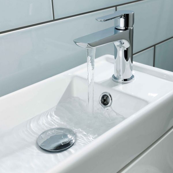 JTP Amore Chrome Mini Basin Mixer Tap #3