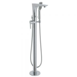 JTP Amore Chrome Floor Standing Bath Shower Mixer Tap