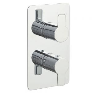 JTP Amore Chrome Single Outlet Thermostatic Shower Valve