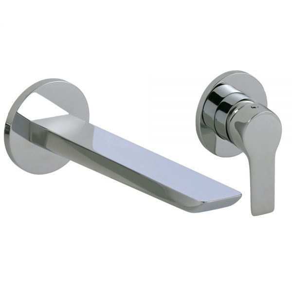 JTP Amore Chrome Wall Mounted Basin Mixer Tap