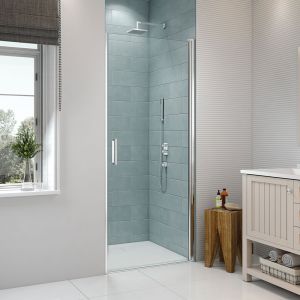 Merlyn 8 Series Frameless 900 Pivot Shower Door