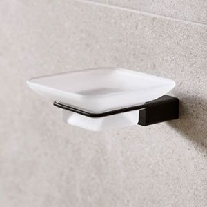 Miller Miami Black Soap Dish And Holder 8404B