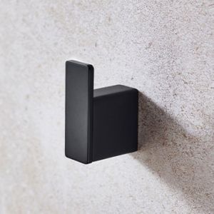 Miller Miami Black Single Robe Hook 8411B