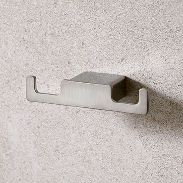 Miller Miami Nickel Double Robe Hook 8412BN