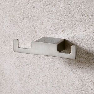 Miller Miami Nickel Double Robe Hook 8412BN