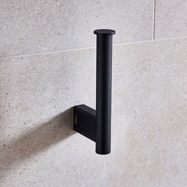 Miller Miami Black Toilet Roll Holder 8419B #2