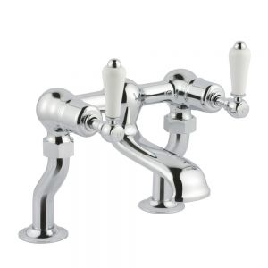 JTP Grosvenor Lever Chrome Deck Mounted Bath Filler Tap