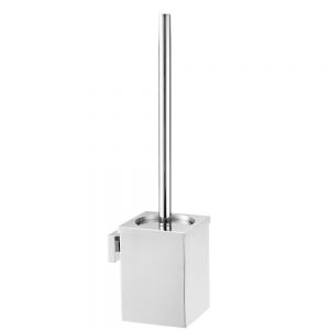 JTP Athena Chrome Wall Mounted Toilet Brush Set