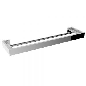 JTP Athena Chrome Double Towel Rail 600mm