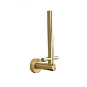Miller Bond Spare Roll Holder Brushed Brass 8719MP1