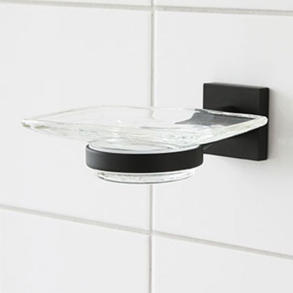 Miller Atlanta Soap Dish And Holder Black 8804B