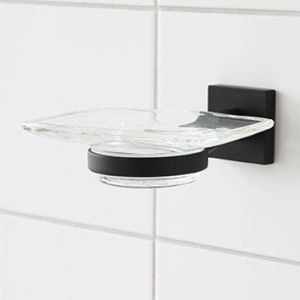 Miller Atlanta Soap Dish And Holder Black 8804B