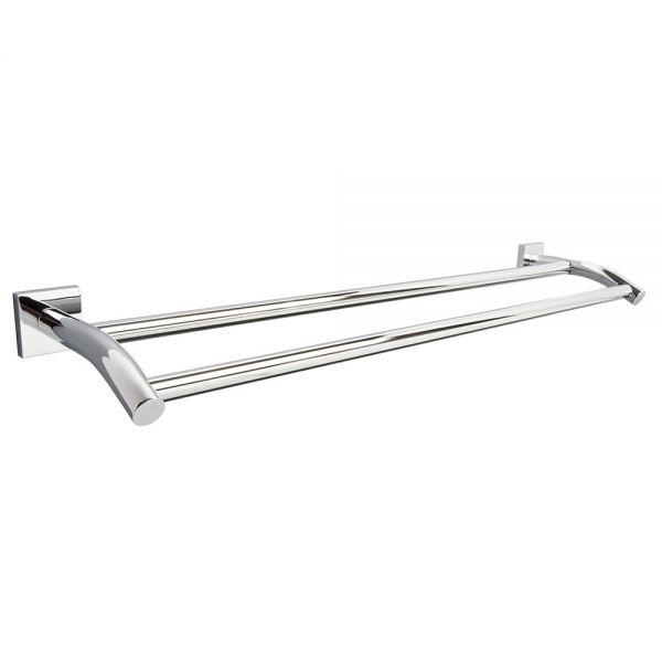 Miller Atlanta Double Towel Rail Chrome 8827C