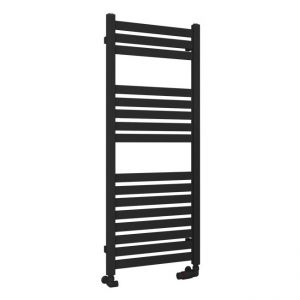 Eastbrook Defford 1200 x 500 Matt Black Designer Towel Rail