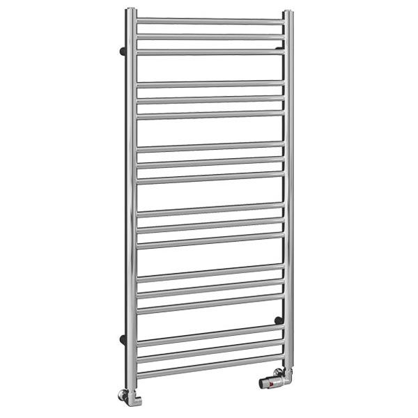 Eastbrook Corinium Round 1200 x 600 Chrome Towel Rail