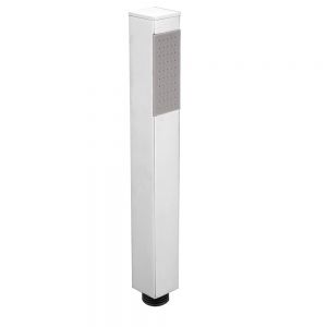 JTP Chrome Square Slim Shower Handset