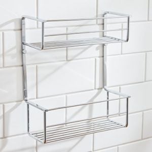 Miller Classic Two Tier Basket Chrome 971C