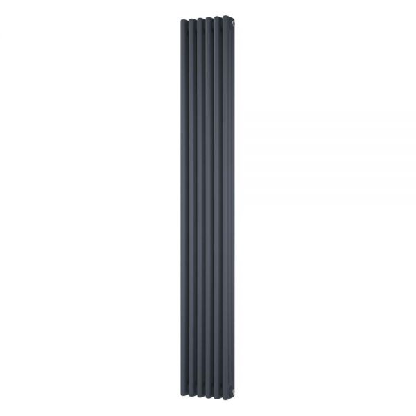 Riviera Trade 1800 x 290 Anthracite Vertical 3 Column Radiator