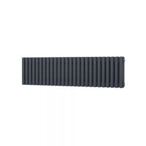 Riviera Trade 300 x 1177 Anthracite Horizontal 3 Column Radiator