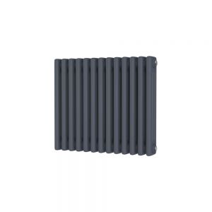 Riviera Trade 500 x 999 Anthracite Horizontal 3 Column Radiator